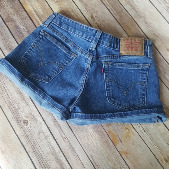 old school levi shorts